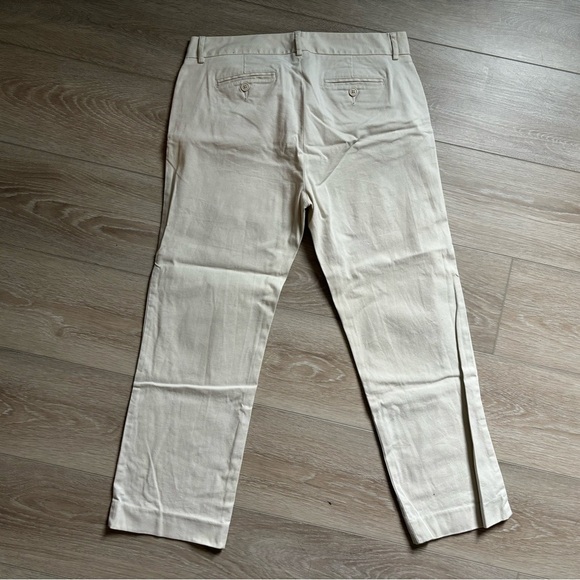 GAP cream cotton trousers - Picture 4 of 4